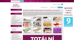 Desktop Screenshot of jolis.cz