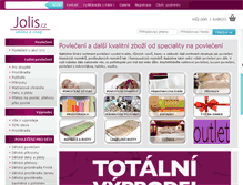 Tablet Screenshot of jolis.cz